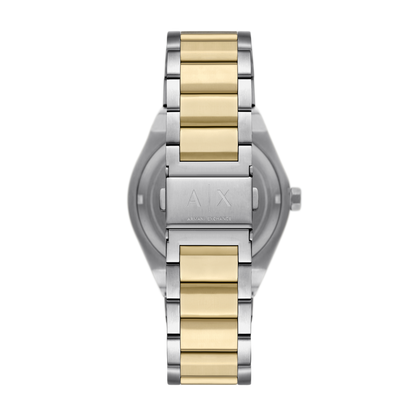 Reloj Análogo Sync Doble Tono Casual de Hombre