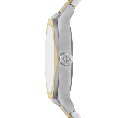Reloj Análogo Sync Doble Tono Casual de Hombre