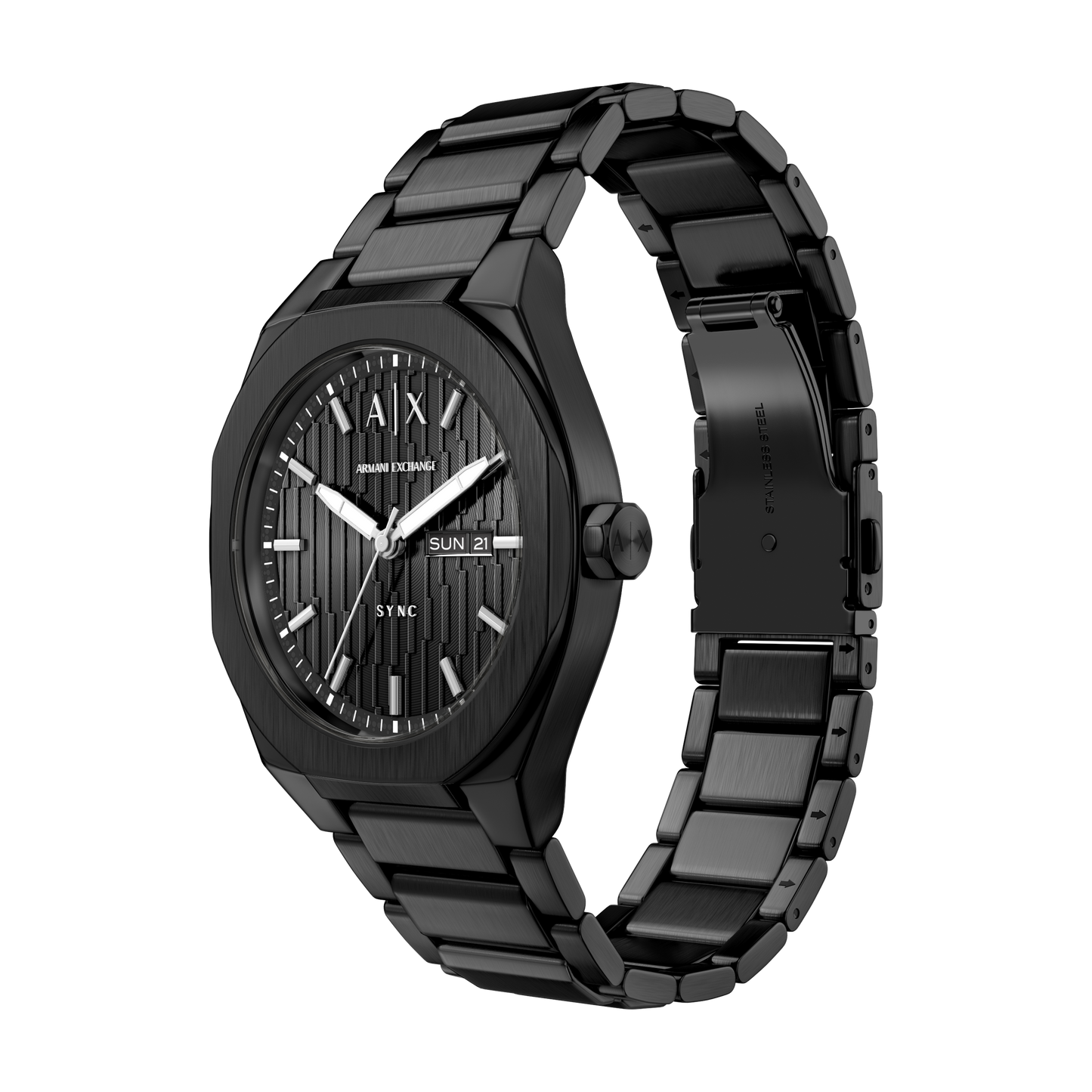 Reloj Análogo Sync Casual Negro de Hombre