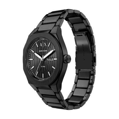 Reloj Análogo Sync Casual Negro de Hombre