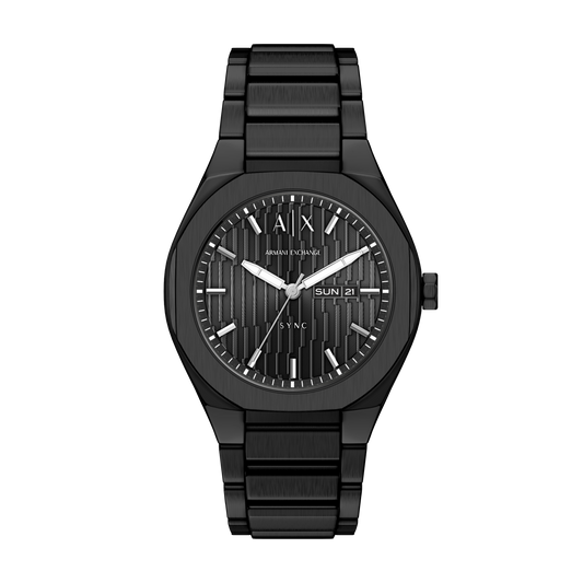 Reloj Análogo Sync Casual Negro de Hombre