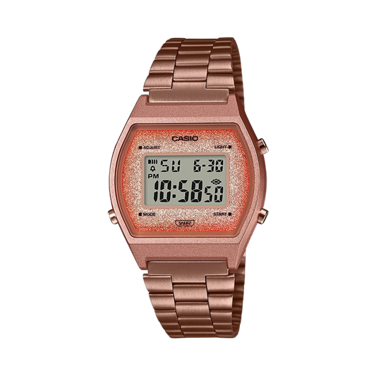 Reloj Digital Vintage Rosado de Hombre