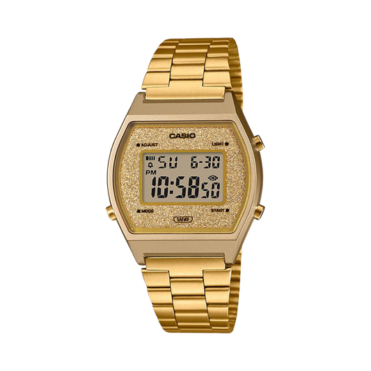 Reloj Digital Vintage Dorado de Hombre