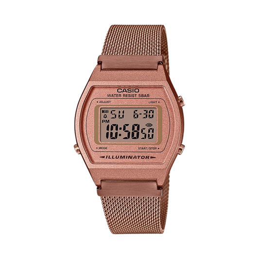 Reloj Digital Vintage Rosado de Hombre