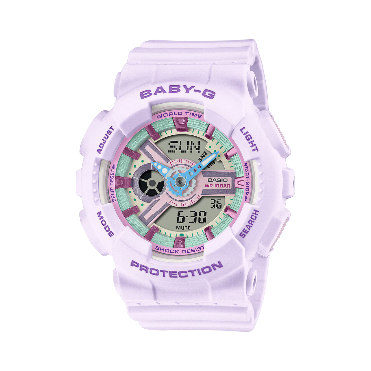 Reloj Análogo-Digital Urban Sport Morado de Mujer