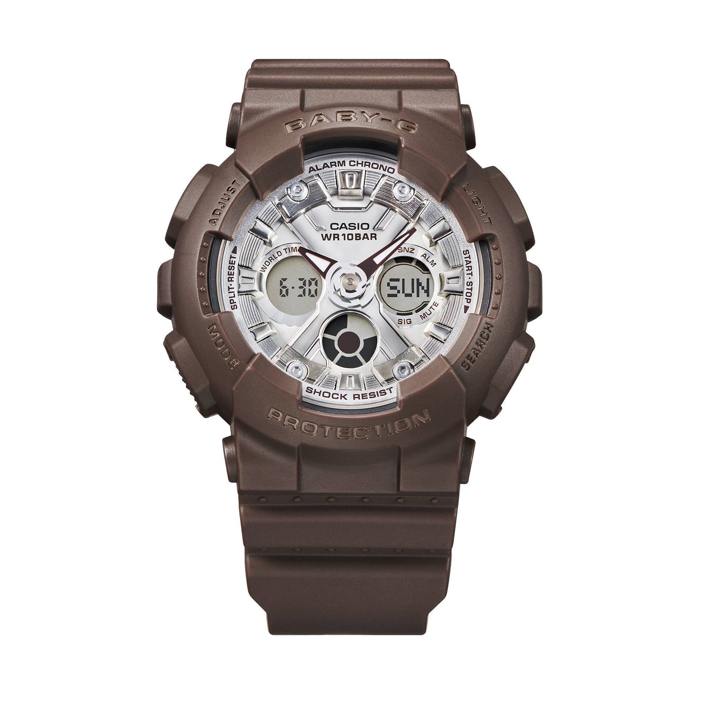 Reloj Análogo-Digital Serie-130 Sport Chocolate de Mujer