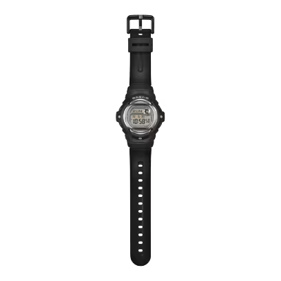 Reloj Digital Casual Negro de Mujer