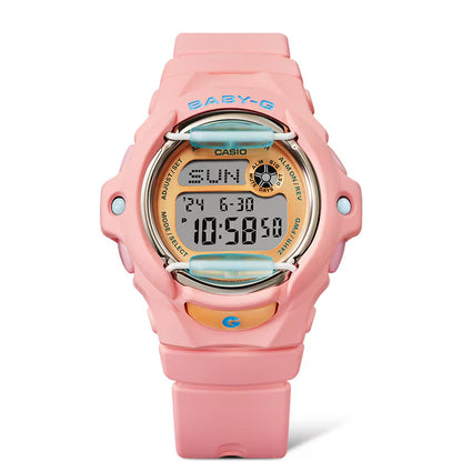 Reloj Digital Caribbean Sea Sport Rosado de Mujer