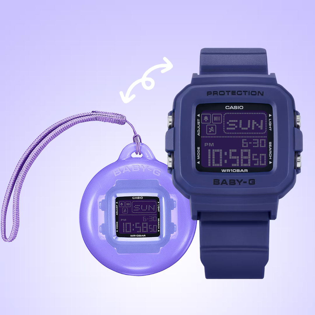 Reloj Digital Juvenil Azul de Mujer