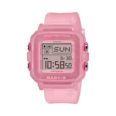 Reloj Digital Casio Baby-G Cuarzo Rosa de Mujer