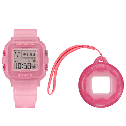 Reloj Digital Casio Baby-G Cuarzo Rosa de Mujer
