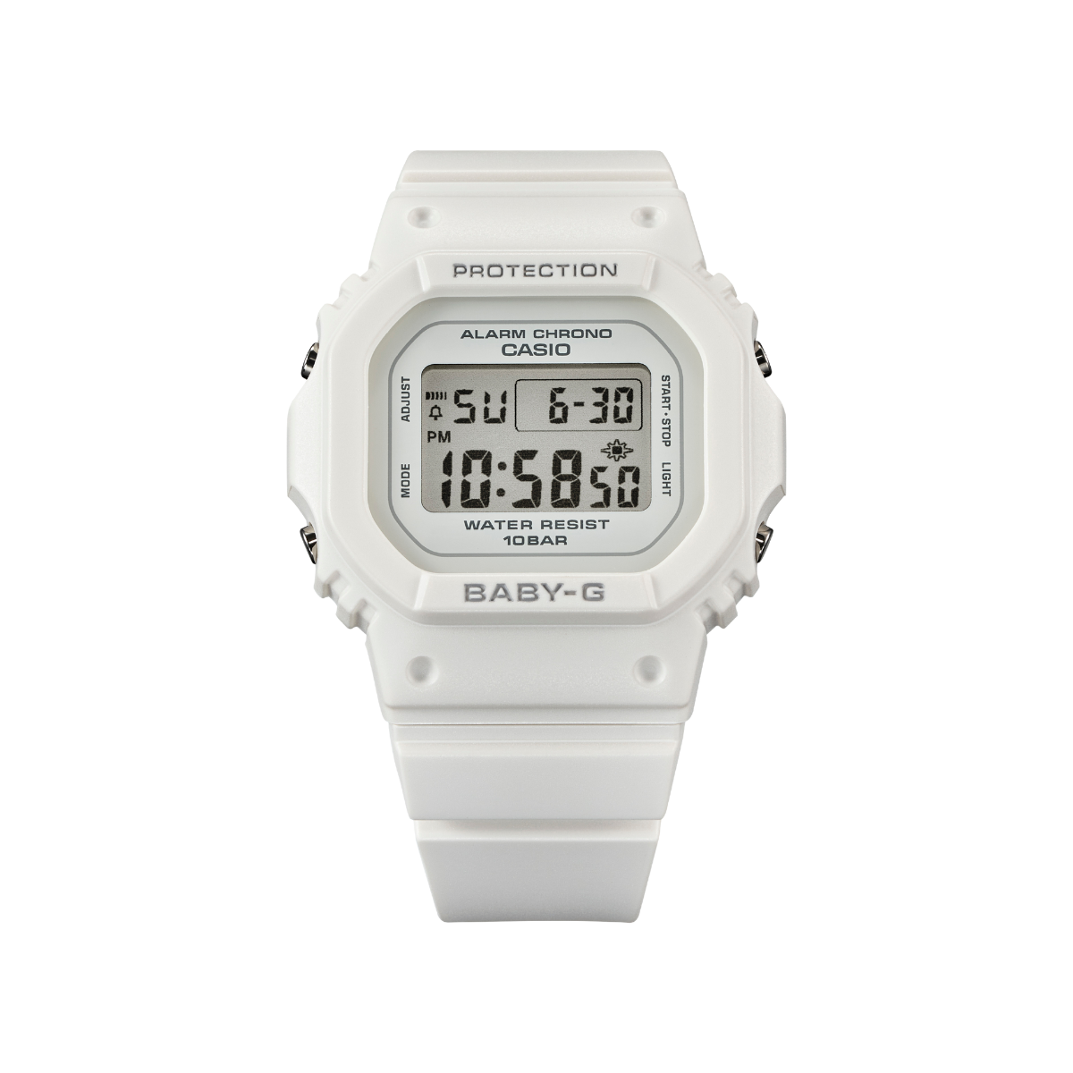 Reloj Digital Urban Vintage Blanco de Mujer