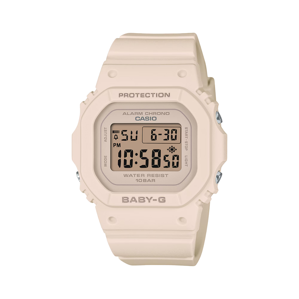 Reloj Digital The Origin Urban Style Sport Crema de Mujer