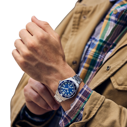 Reloj Análogo Ejectivo Promaster Eco Dive 3 Plateado Hombre