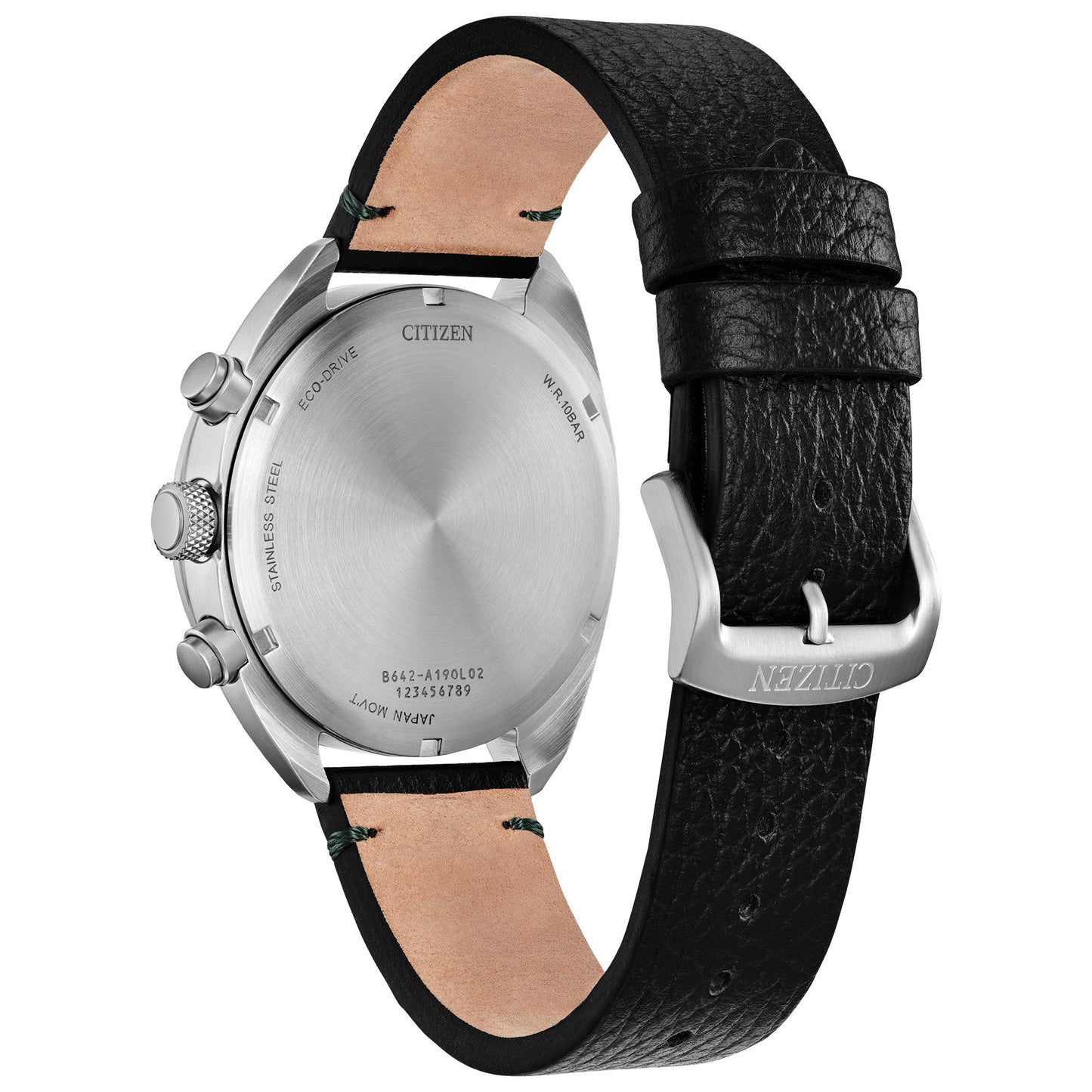 Reloj Análogo Casual Avion Plateado Hombre