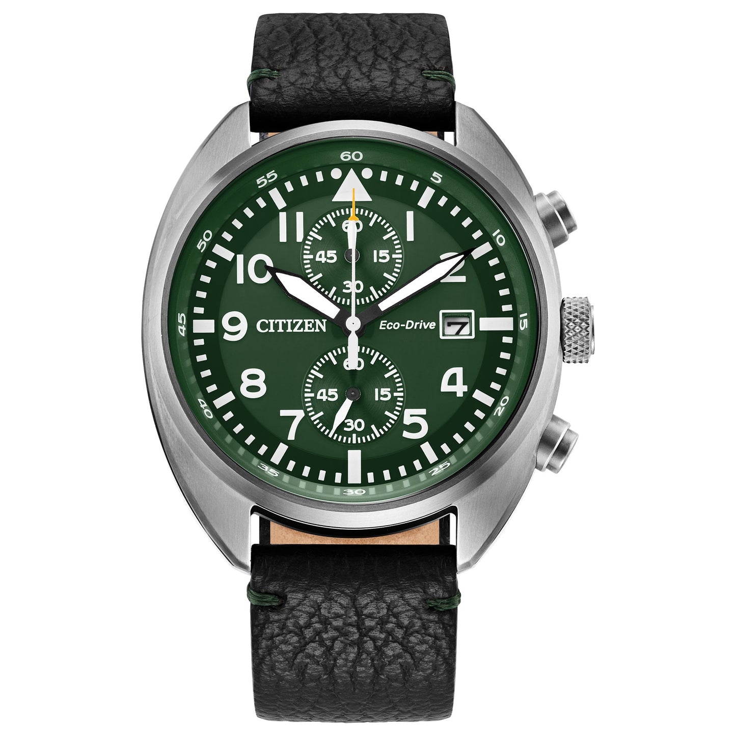 Reloj Análogo Casual Avion Plateado Hombre