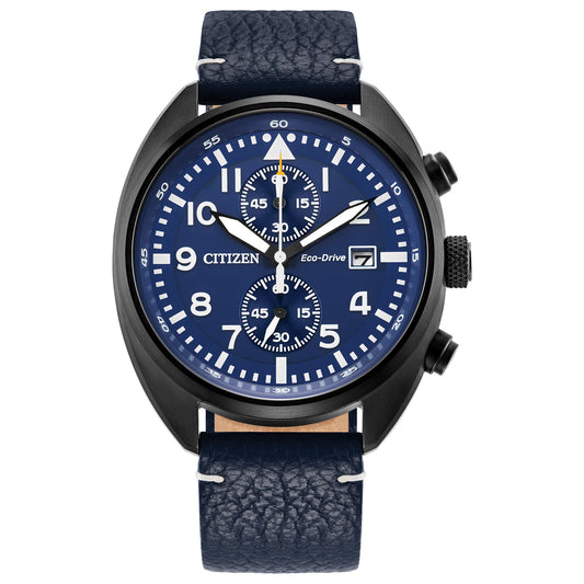 Reloj Análogo Casual Avion Negro Hombre