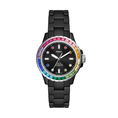 Reloj Análogo FB-01 Sport Negro de Mujer