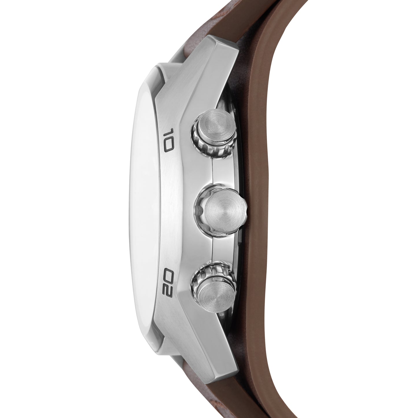 Reloj Análogo Coachman Vintage Plateado de Hombre
