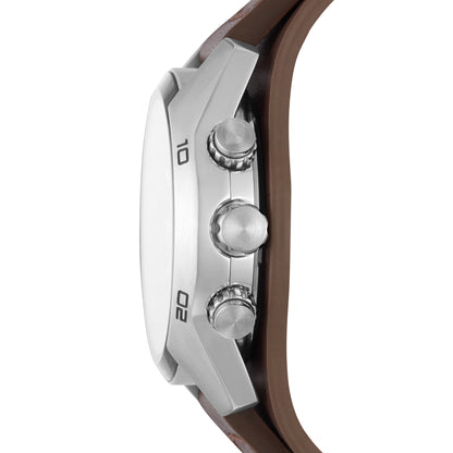 Reloj Análogo Coachman Vintage Plateado de Hombre