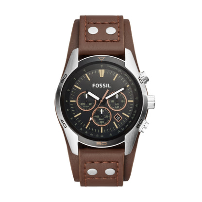 Reloj Análogo Coachman Vintage Plateado de Hombre
