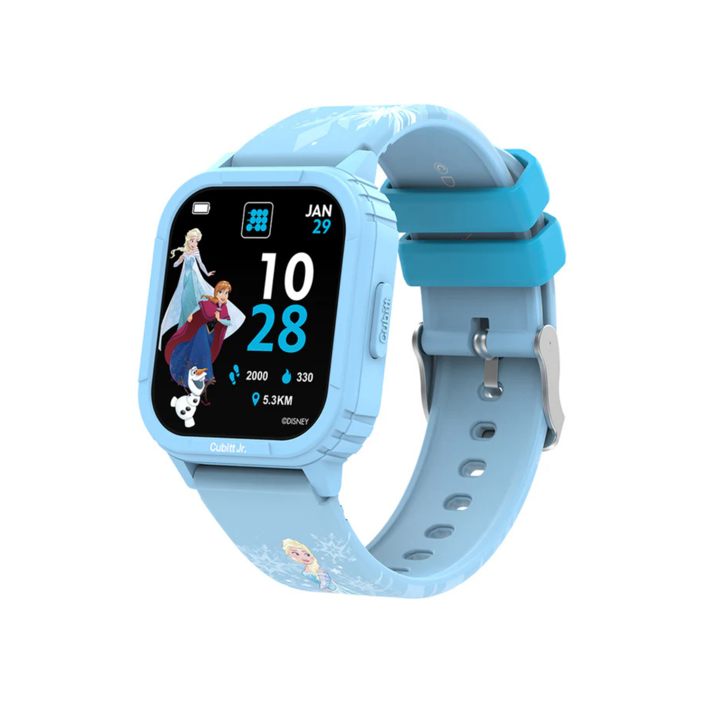 Reloj Digital Juvenil Cubitt Jr. x Disney Frozen de Niña