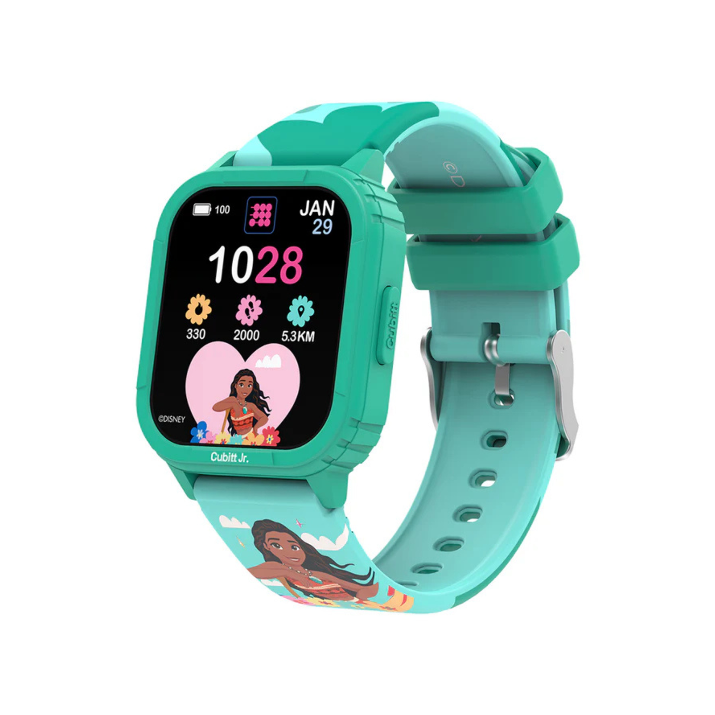 Reloj Digital Juvenil Cubitt Jr. x Disney Moana de Niña