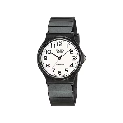 Reloj Análogo Clásico Negro Unisex