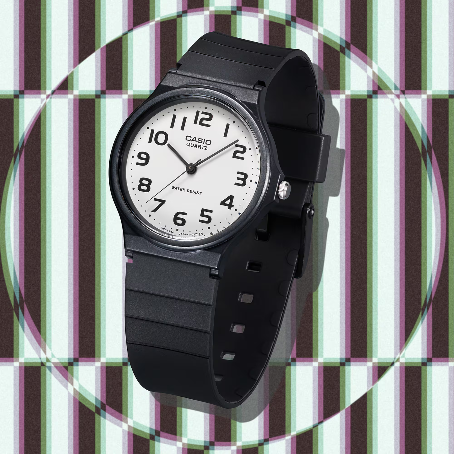 Reloj Análogo Clásico Negro Unisex