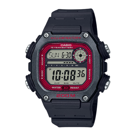 Reloj Digital Illuminator Sport Negro de Hombre