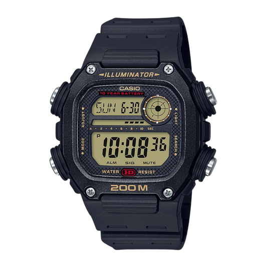 Reloj Digital Illuminator Sport Negro de Hombre