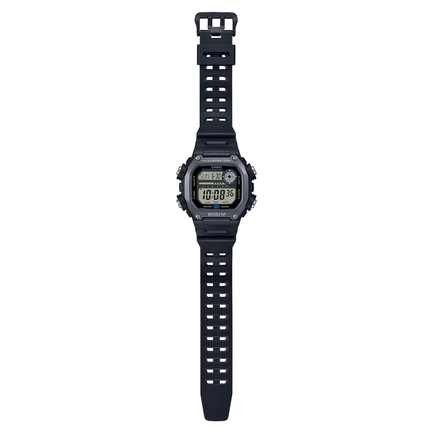 Reloj Digital Illuminator Sport Gris de Hombre