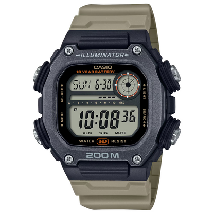 Reloj Digital Illuminator Sport Gris de Hombre