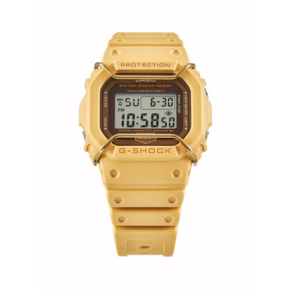 Reloj Digital The Origin Face Protector Juvenil Dorado de Hombre