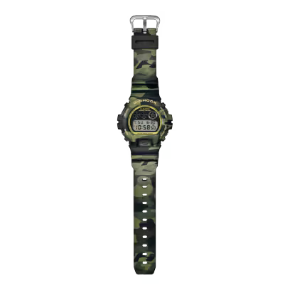 Reloj Digital Casio G-Shock Cuarzo Camuflaje Verde y Dorado de Hombre