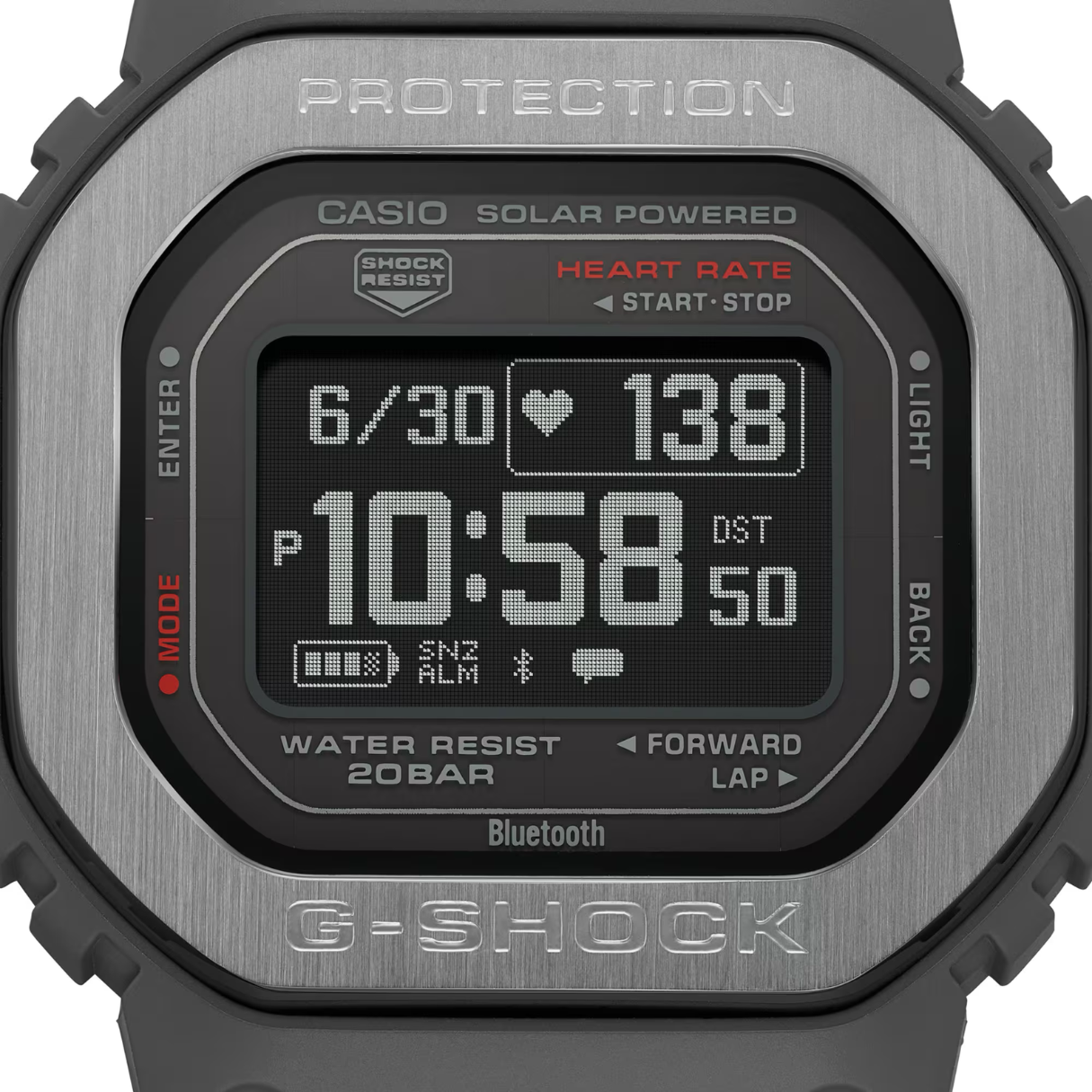 Reloj Digital Sport Negro de Hombre