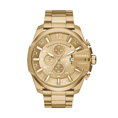 Reloj Análogo Mega Chief Ejecutivo Dorado de Hombre