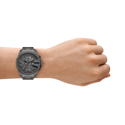 Reloj Análogo con Cronógrafo Negro de Hombre