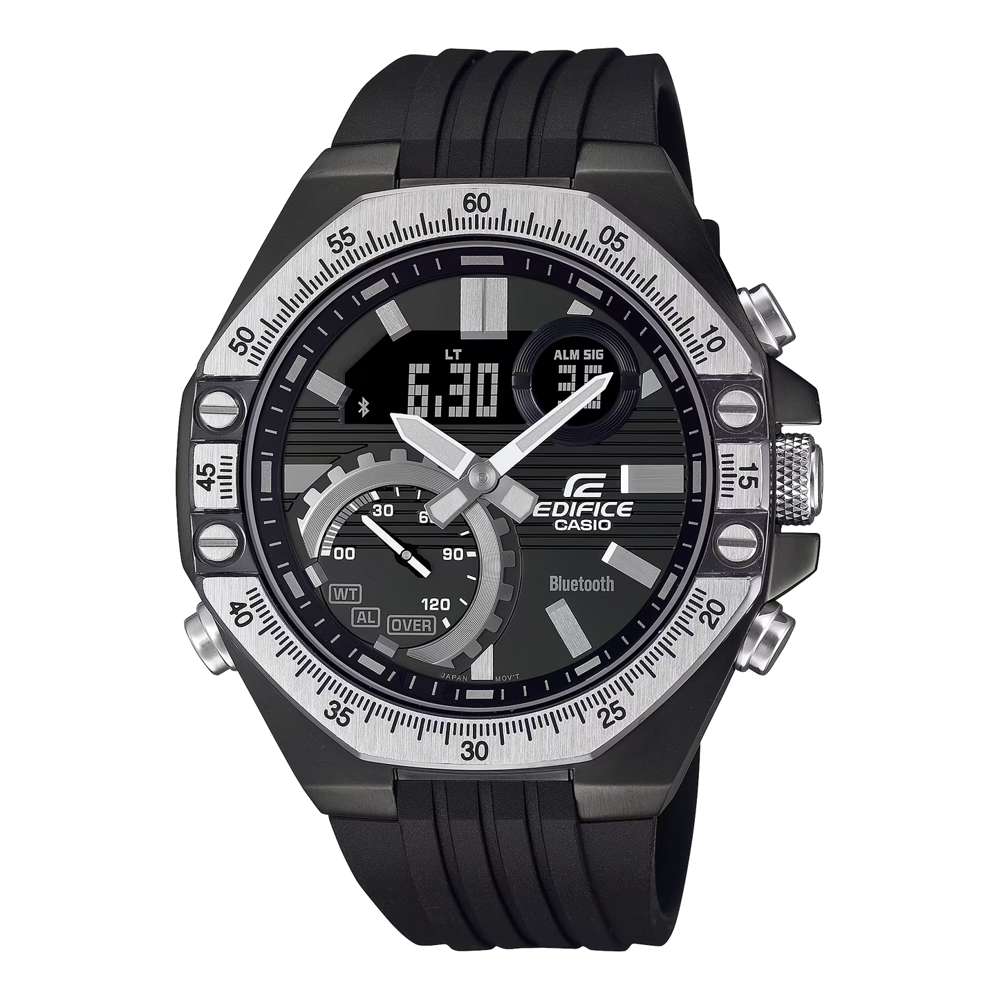 Reloj Análogo-Digital Automotive Sport Gris de Hombre