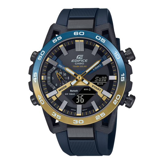 Reloj Análogo-Digital Ejecutivo Azul de Hombre