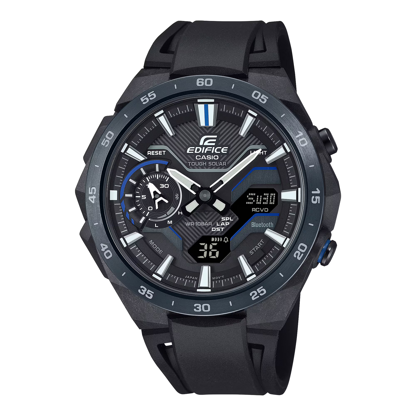 Reloj Análogo-Digital Sport Negro de Hombre