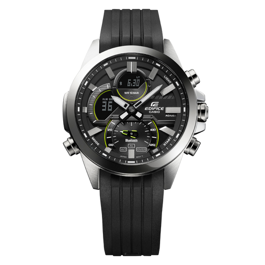 Reloj Análogo-Digital Sport Plateado de Hombre