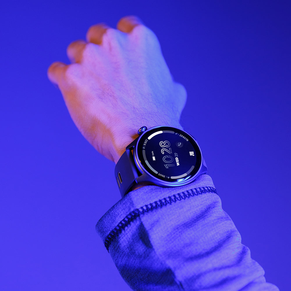 Reloj Digital Smartwatch Aura Azul Sport de Hombre