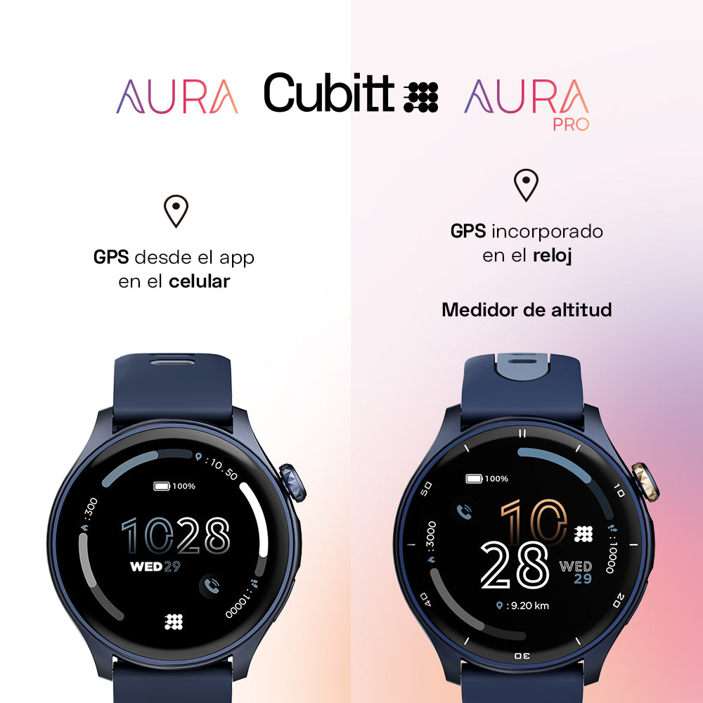 Reloj Digital Smartwatch Aura Azul Sport de Hombre