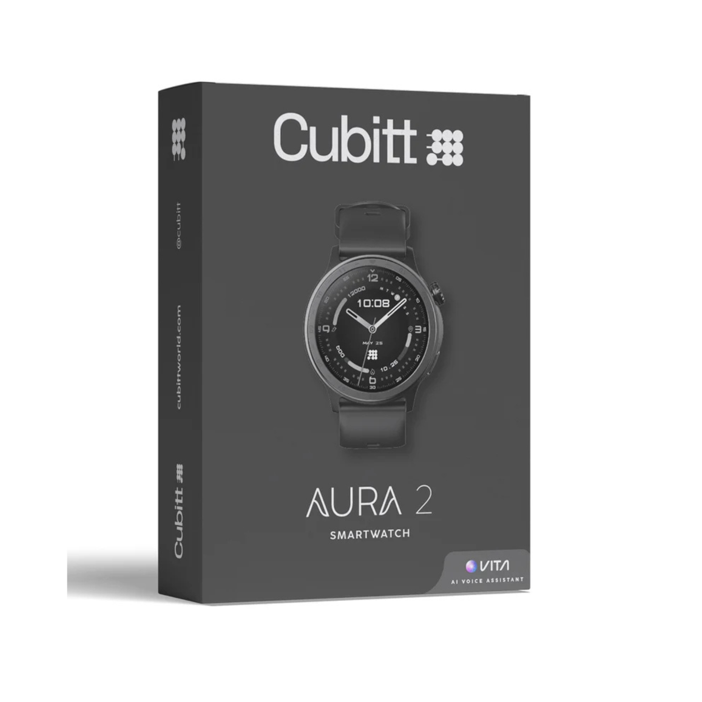 Reloj Inteligente Deportivo Cubitt AURA 2 Gris Unisex