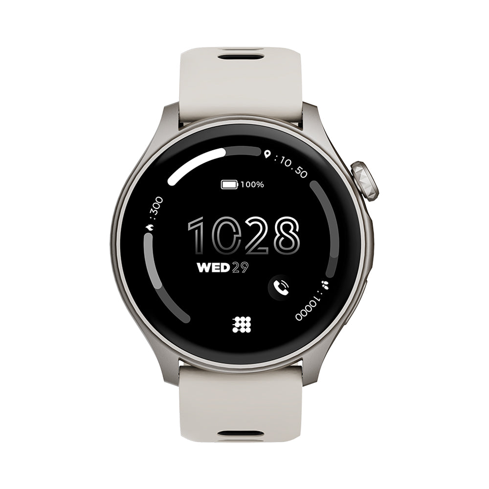 Reloj Digital Smartwatch Aura Gris y Plateado Sport de Hombre