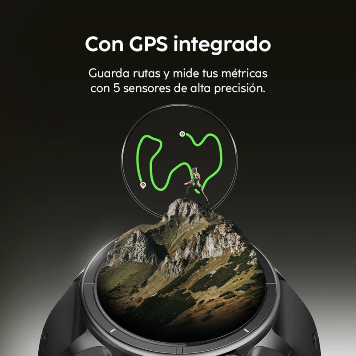 Reloj Inteligente Deportivo Cubitt AURA Pro 2 Gris Unisex