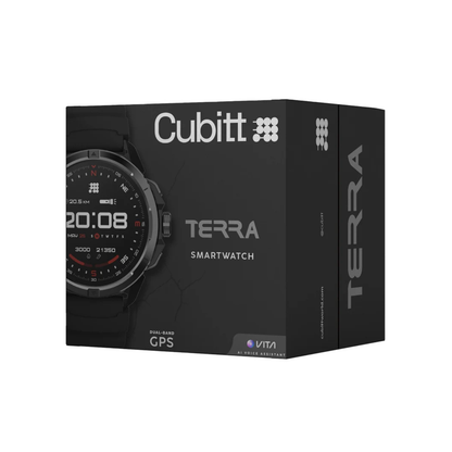 Reloj Inteligente Deportivo Cubitt TERRA Negro Unisex