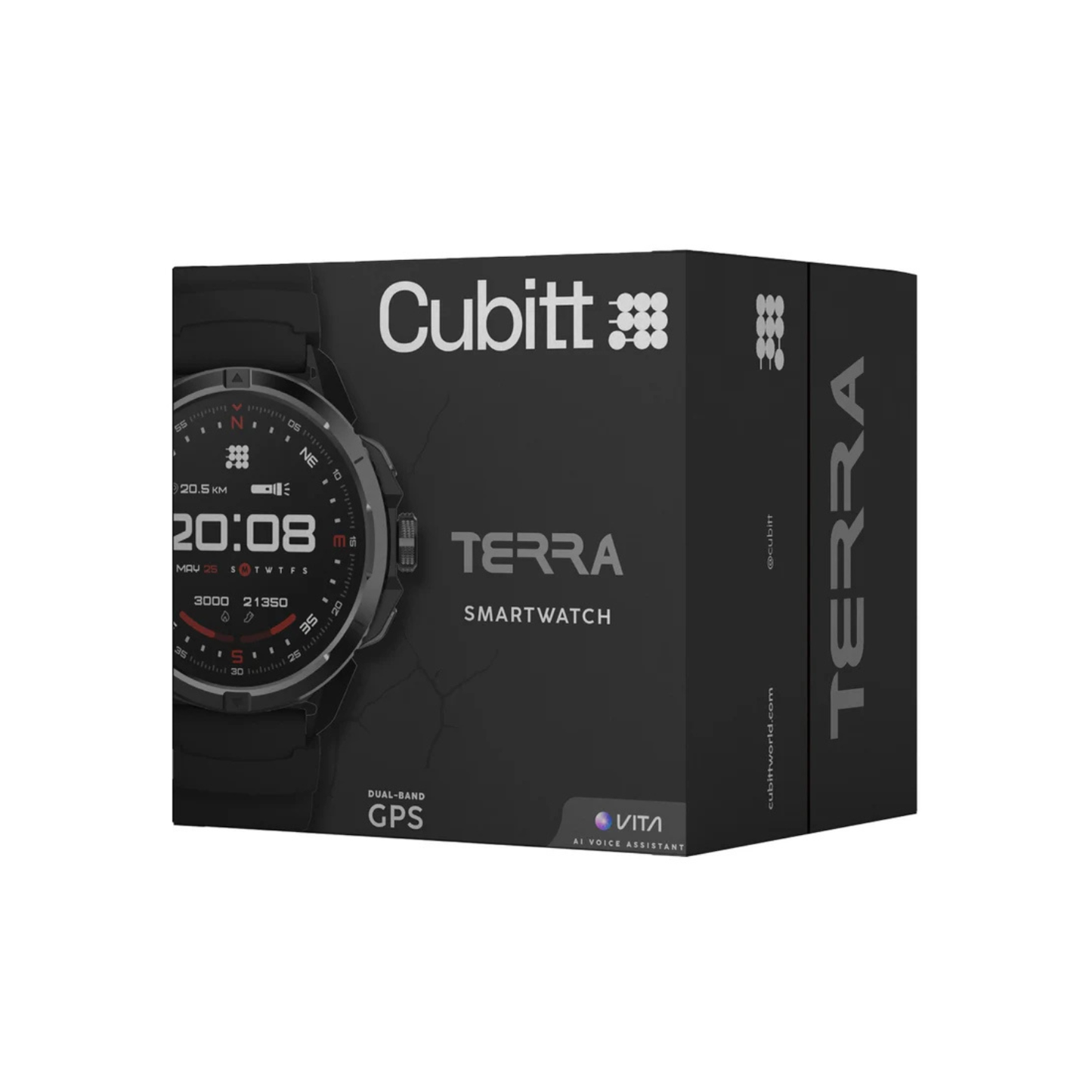 Reloj Inteligente Deportivo Cubitt TERRA Verde Oscuro Unisex