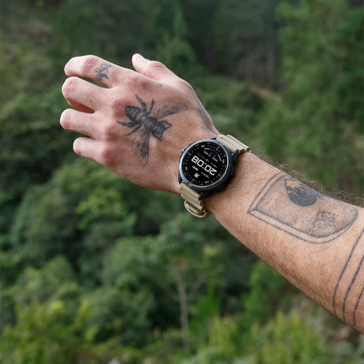 Reloj Inteligente Deportivo Cubitt TERRA Chocolate Unisex